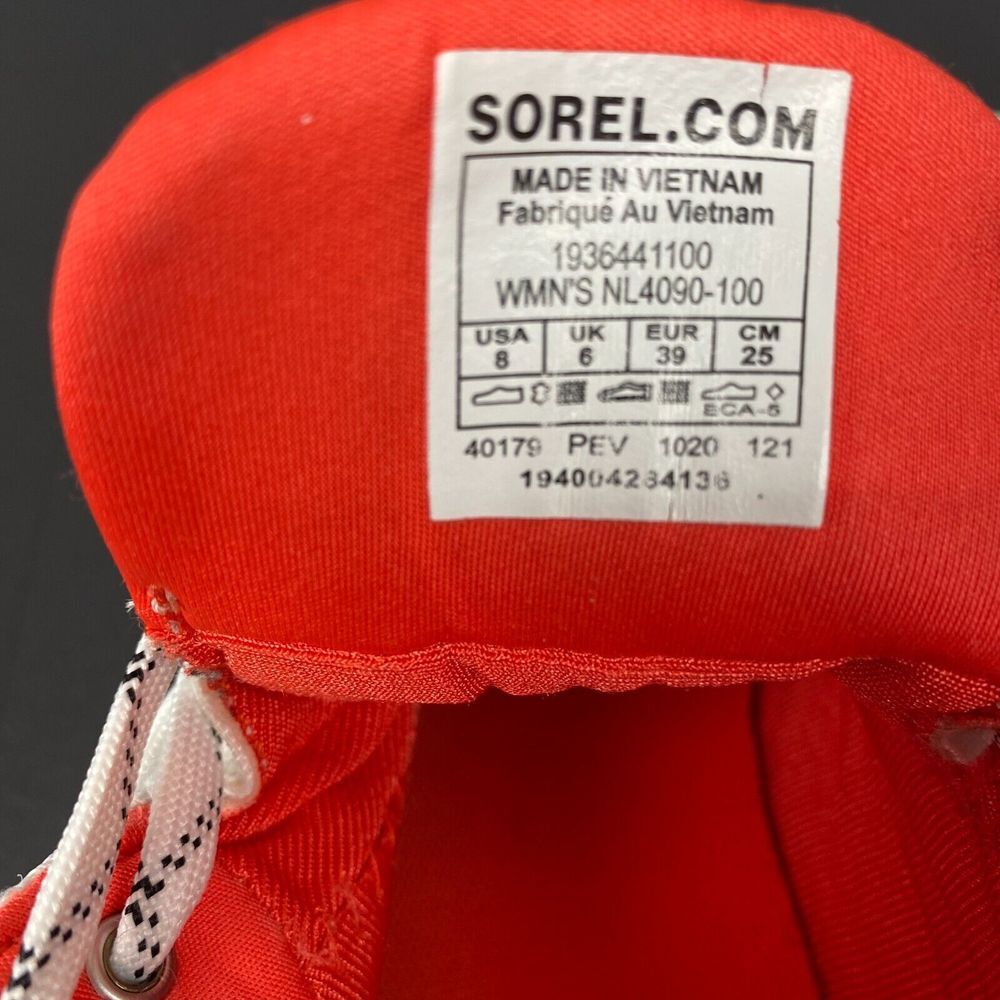 Sorel NL4090365 Waterproof Sneakers Ladies Waterproof Comfort Athletic Size 8 - Picture 5 of 12